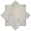 Terralis 6 x 6 po Carreau de mur et de plancher en porcelaine beige cendré mat mat (paquet de 4,2 pieds carrés) - paquet de 16