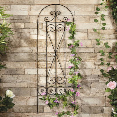 120cm H x 40cm W Metal Arched