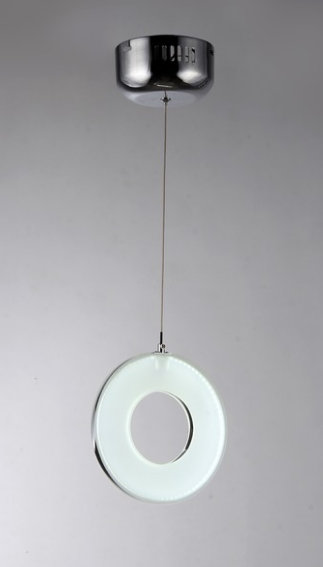 Luminaire suspendu géométrique 1 lumières simple Bradly