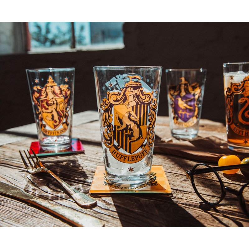 4 pièces 16 oz. Ensemble de verres en verre