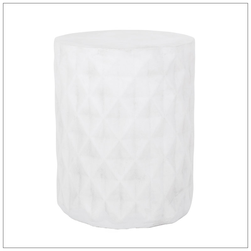 Outdoor Lightweight Concrete Side Table