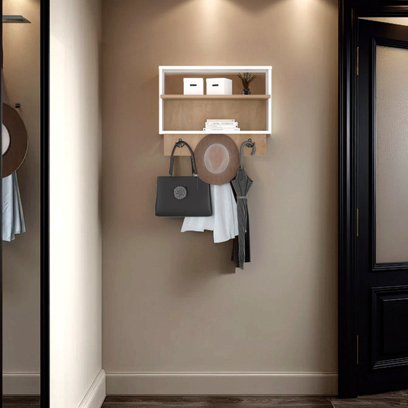Console Aranjuez avec tablette ouverte, conception mince, solution de rangement moderne pour le vestibule ou le salon