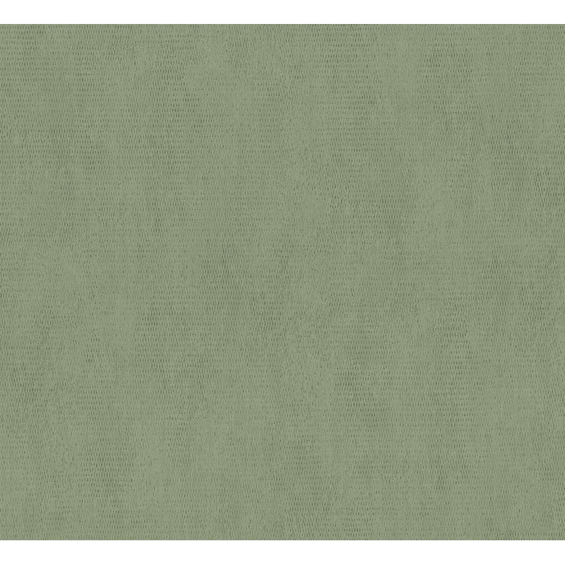 Rouleau de papier peint en cuir naturel L 33 pi x l 27 po Benuel, Vert