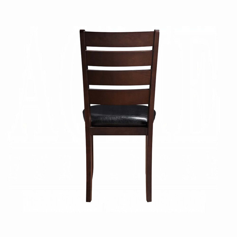 Chaise d'appoint à dossier échelle Carlsen (ensemble de 2), Cerisier