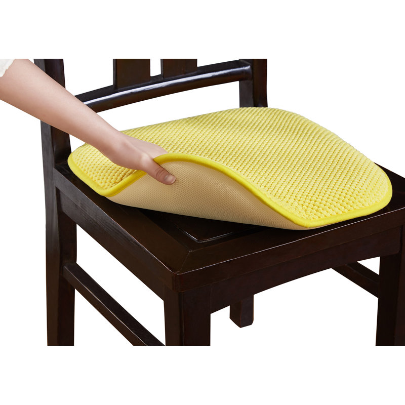 Outdoor 1.5'' Chair Pad, Yellow