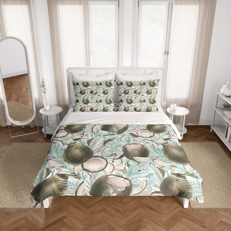 Abstract Duvet Cover, King Duvet Cover + 2 King Shams