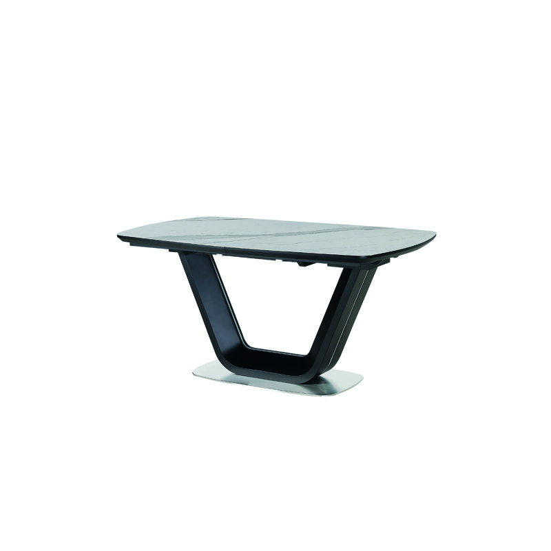 Dernier Extendable Marble Top Dining Table