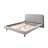 Cleo Gray Boucle Queen Bed