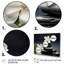 «Zen Black River Stone Blooming Magnolias», reproduction sur toile Lily-1343556945-1343556958