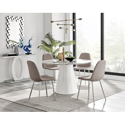 Corova 4 - Person Dining Set