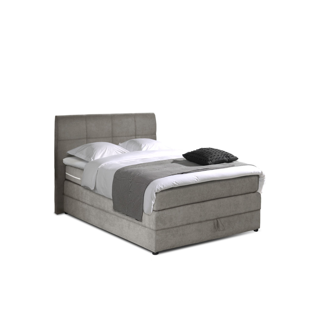 Boxspringbett  mit Topper und Bettkasten