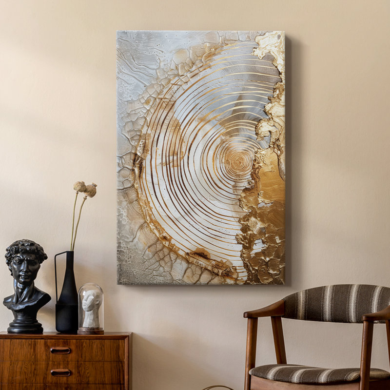 ABSTRACT Series CXLVII - Gallery Cavas sur mesure, H 27 po x l 18 po