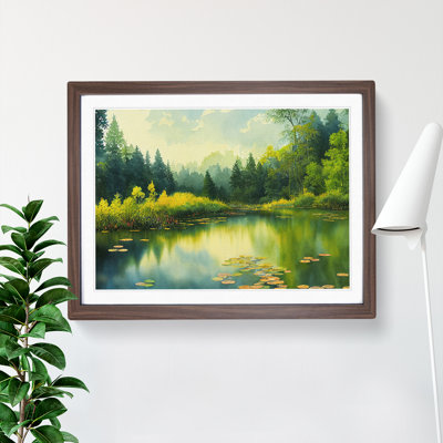 Watercolour Pond Vol.3 - Framed Print