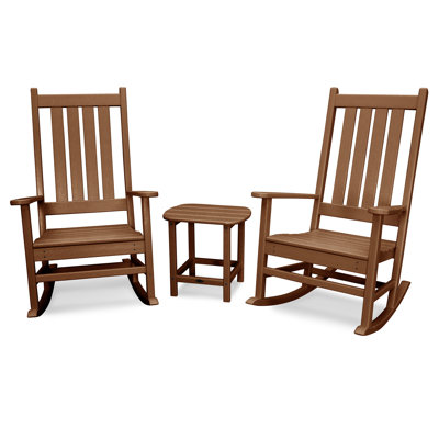 POLYWOOD Vineyard 3-Piece Rocking Set