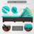 Wicker Outdoor Chaise Lounge 26" W x 79" D with Cushion and Headrest-418830180