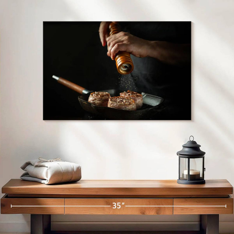 Senne Pan Seared Beef, 16" H x 24" W