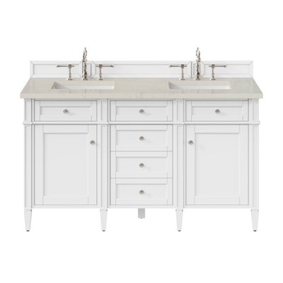 Brittany 60" W Double Vanity