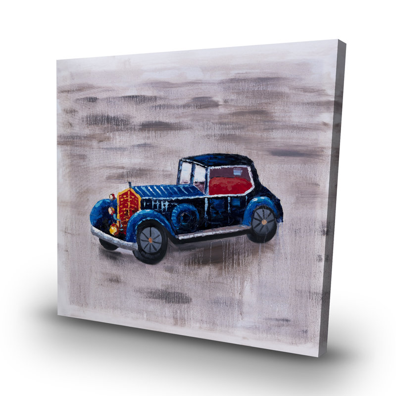 Toy car - 32"x32" art on canvas