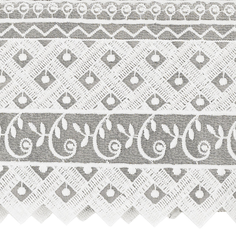 Débarbouillette en coton Aiden, Blanc