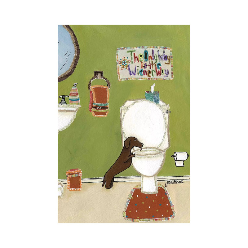 Wiener Way by Jamie Morath - Wrapped Canvas Rectangle Print, 20.32 cm H x 30.48 cm W