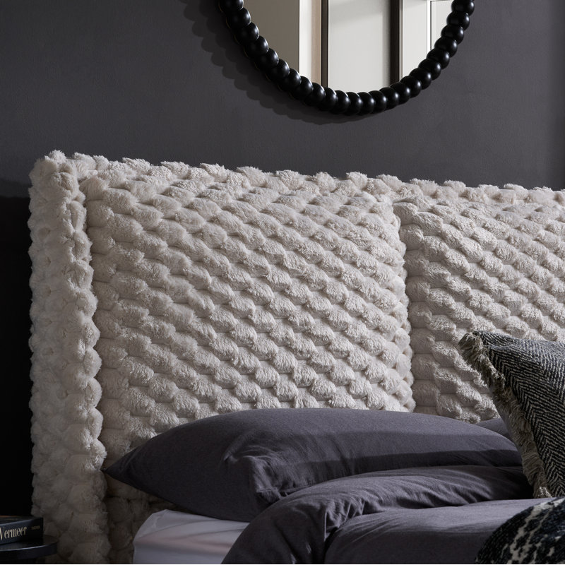 135cm Albana Bed White, Kingsize (5')