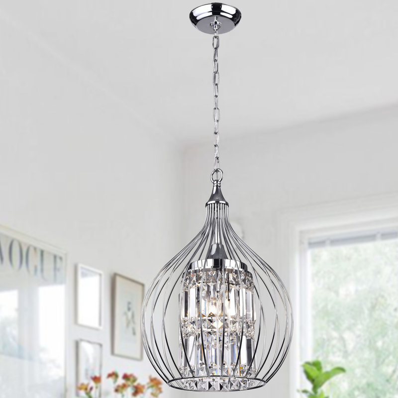 Lustre globe à 3 lumières Lcarus, Argent