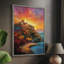 LANDSCAPES Series CCLIV, reproduction encadrée - bois massif-482770883