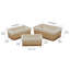 JVL Split Willow Decorative Bin
