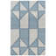 Ojai Blue Hand Loom Knotted Cotton Rug-46512998