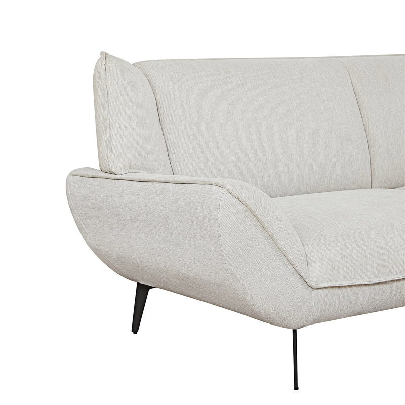 Grand canapé combiné, Mélange de lin beige