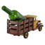 Wooden Delivery Truck Wine Bottle Holder