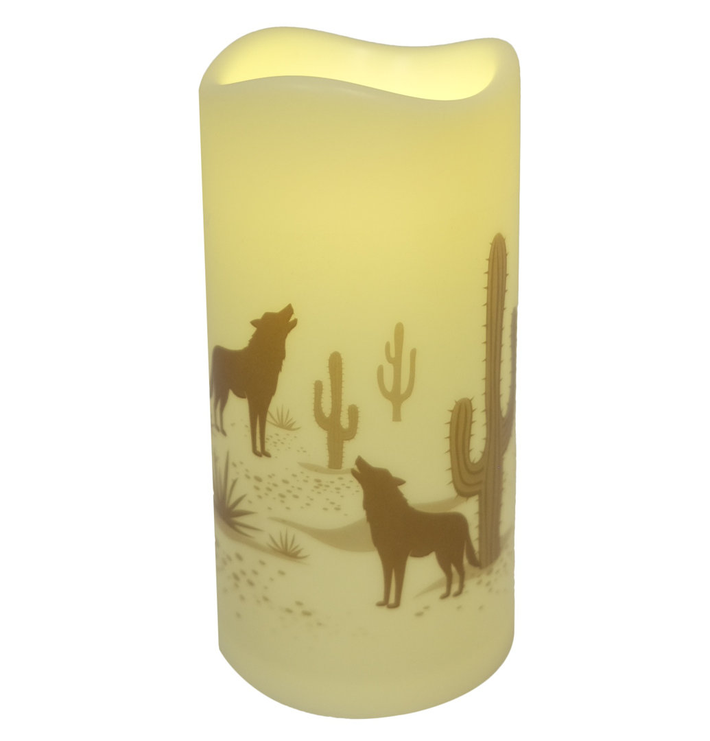 LED Flameless Candle Union Rustic