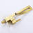 13.8" Creative Bathroom Sink Faucet, Solid Brass Waterfall Single Handle Sink Faucet-60266869