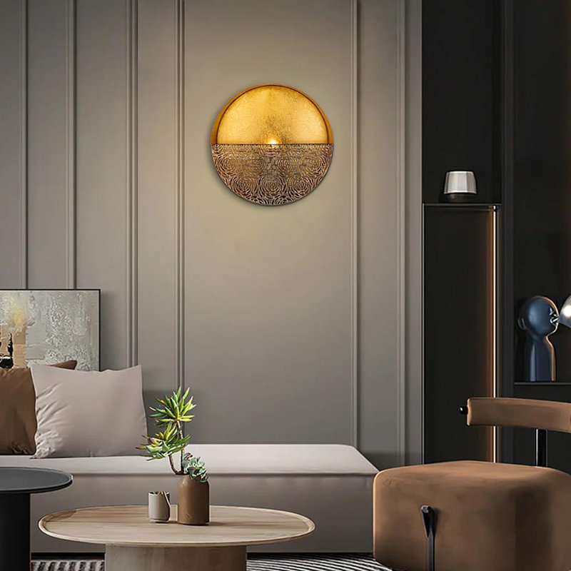 Luxury Metal Wall Candle Wall Lamp