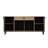 Stylish Console Table, Walnut Finish, 63.0 x 29.5 x 16.5 inches | 100% Melamine Coated Particle Board, Thickness: 0.7 inches | Perfect for Entryway, Living Room or Office, Durable & Modern Design-1139839765