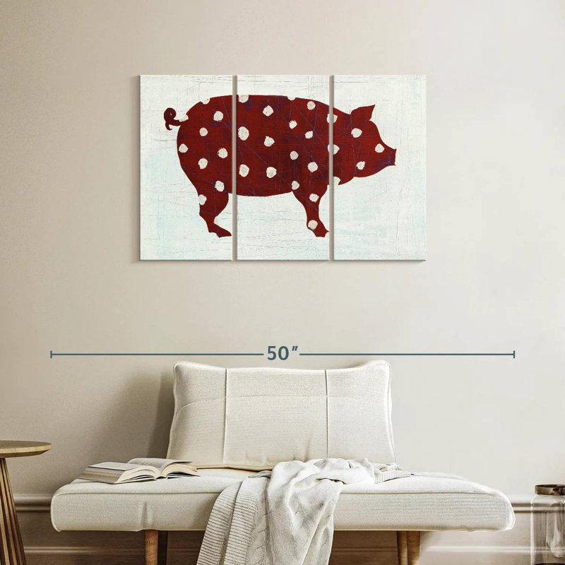 Brampt Modern Americana Farm II, H 24 po x l 38 po