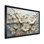 Orchidée blanche jardin de branches 9 - Art mural floral abstrait