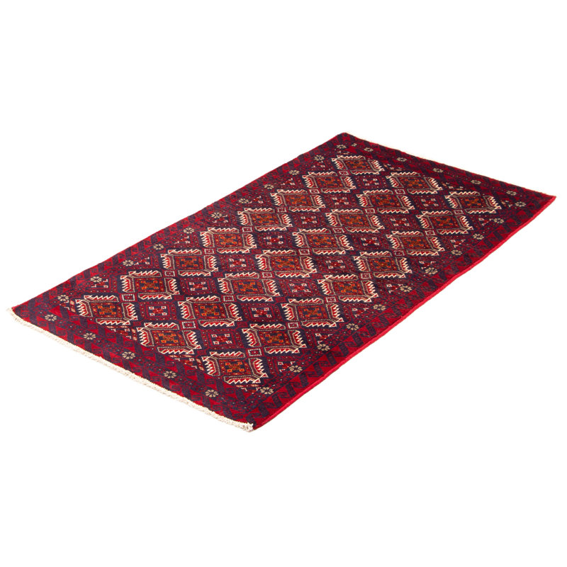 Tapis bleu foncé Royal Baluch 3 pi 3 po x 5 pi 10 po