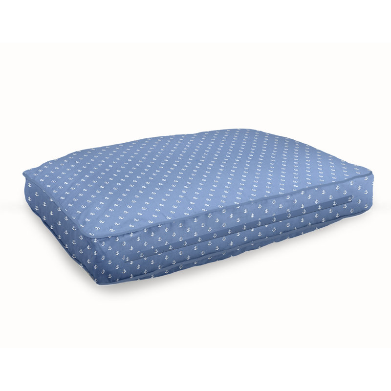 Choate Geometric Cotton Pet Bed, 81cm L x 55cm W x 25cm D