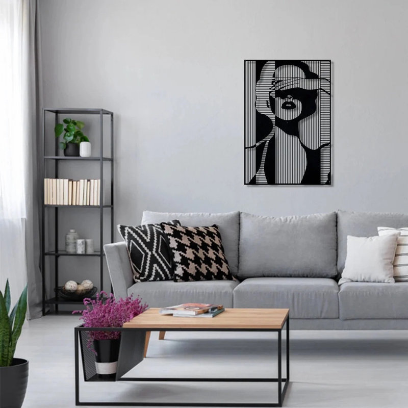 Handmade Glam People Wall Decor on Metal