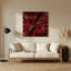 Art mural noir Op Art 7