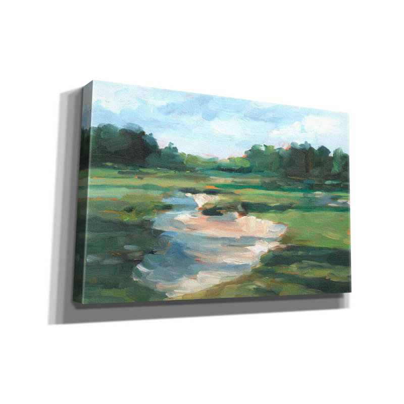 «Golf Course Study I» par Ethan Harper, art mural sur toile, H 40 po x l 60 po x P 1,5 po
