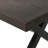 Rolando Outdoor Aluminum Dining Table With Steel Frame