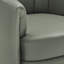 Fauteuil demi-tonneau pivotant en cuir Seraphina-56334936