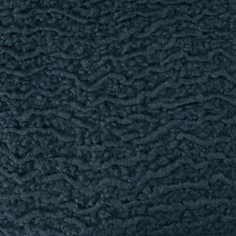 Sherpa | Tissu Sherpa avec envers Boucle | Couleur denim, En jean