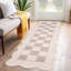Tapis lavable, tapis à carreaux festonnés modernes, tapis imprimé, tapis de sol pliables pour salon-1014785408-1014785423