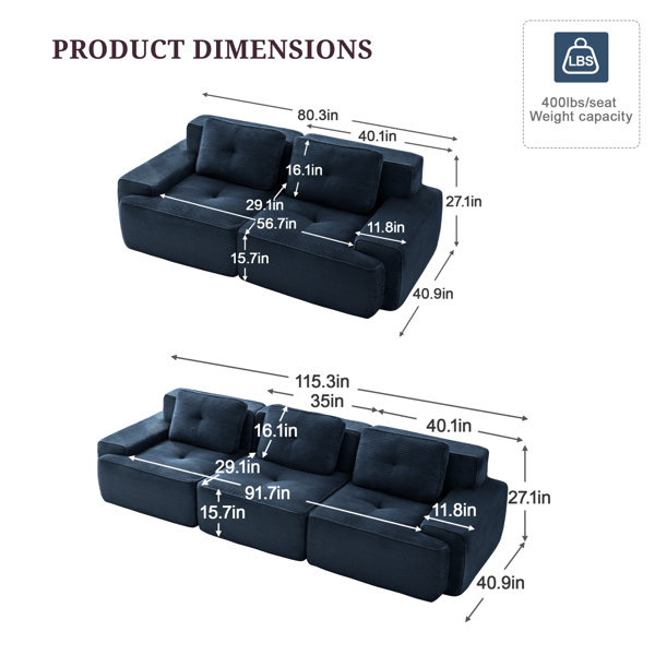 Dimensions du produit