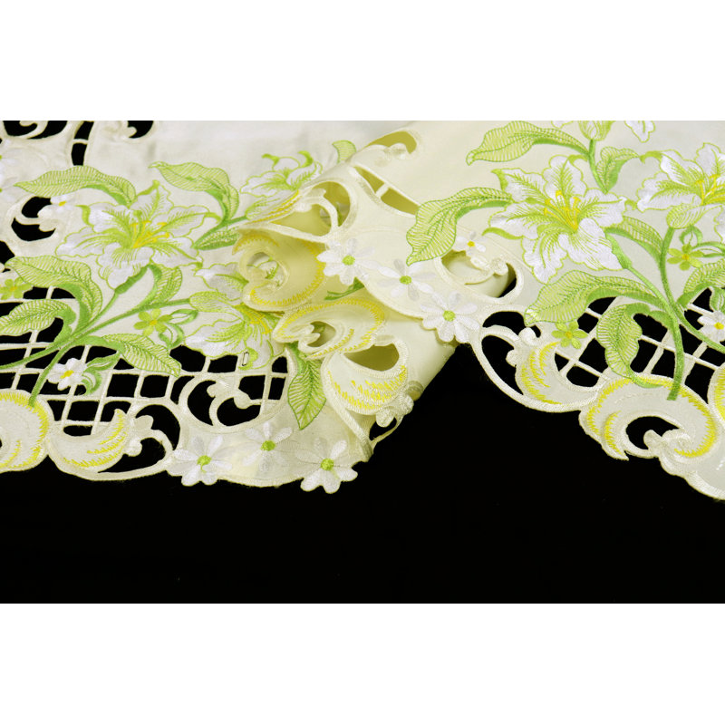 Mcentire Floral Square Table Topper