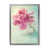 Impression argent sur toile encadrée
