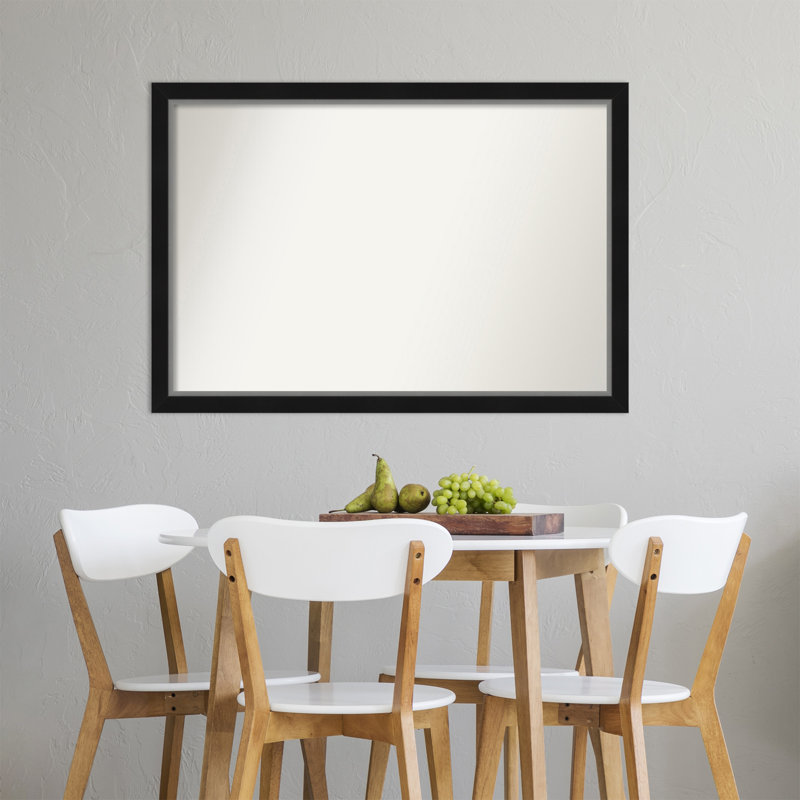 Miroir d'appoint mural en plastique brun, 27 po x 39 po